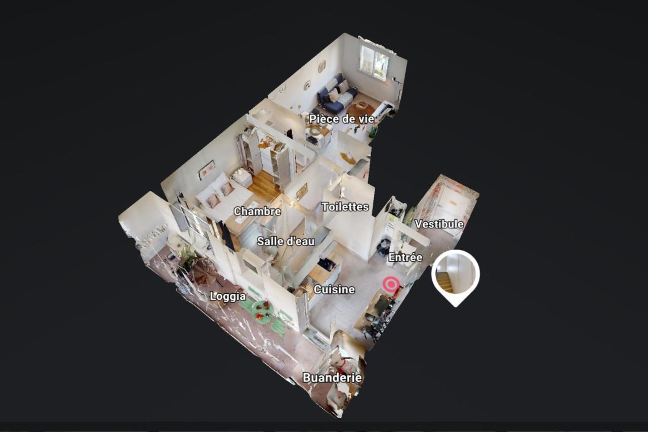 Apartamento Expat Renting - Le Boheme Zen - Proche Airbus Colomiers Exterior foto